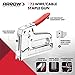 Arrow T72 Heavy Duty Wire and Cable Staple Gun, Manual Stapler for Installing Wiring for Telecommunications, Internet, and Computer Cables, uses T72 Insulated Staples