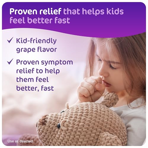 Image of Children's Dimetapp Cold & Cough Value Pack, Liquid, (2) 4 fl oz bottles | Cold & cough, nighttime, antihistamine, kids cough medicine, relieves runny nose, sneezing, cough & itchy eyes, grape flavor