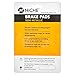 NICHE Front Right Brake Pad Set for Yamaha 3B4-W0045-10-00 4D3-W0045-10-00 Semi-Metallic