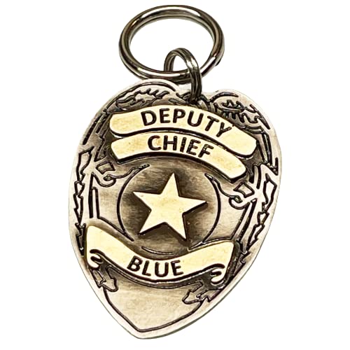 Fun novelty K9 FBI Deputy Chief Dog Tag-Custom Engraved Dog Collar Tag-K9 emblem tag- Dog Tag-Personalized Pet ID (1