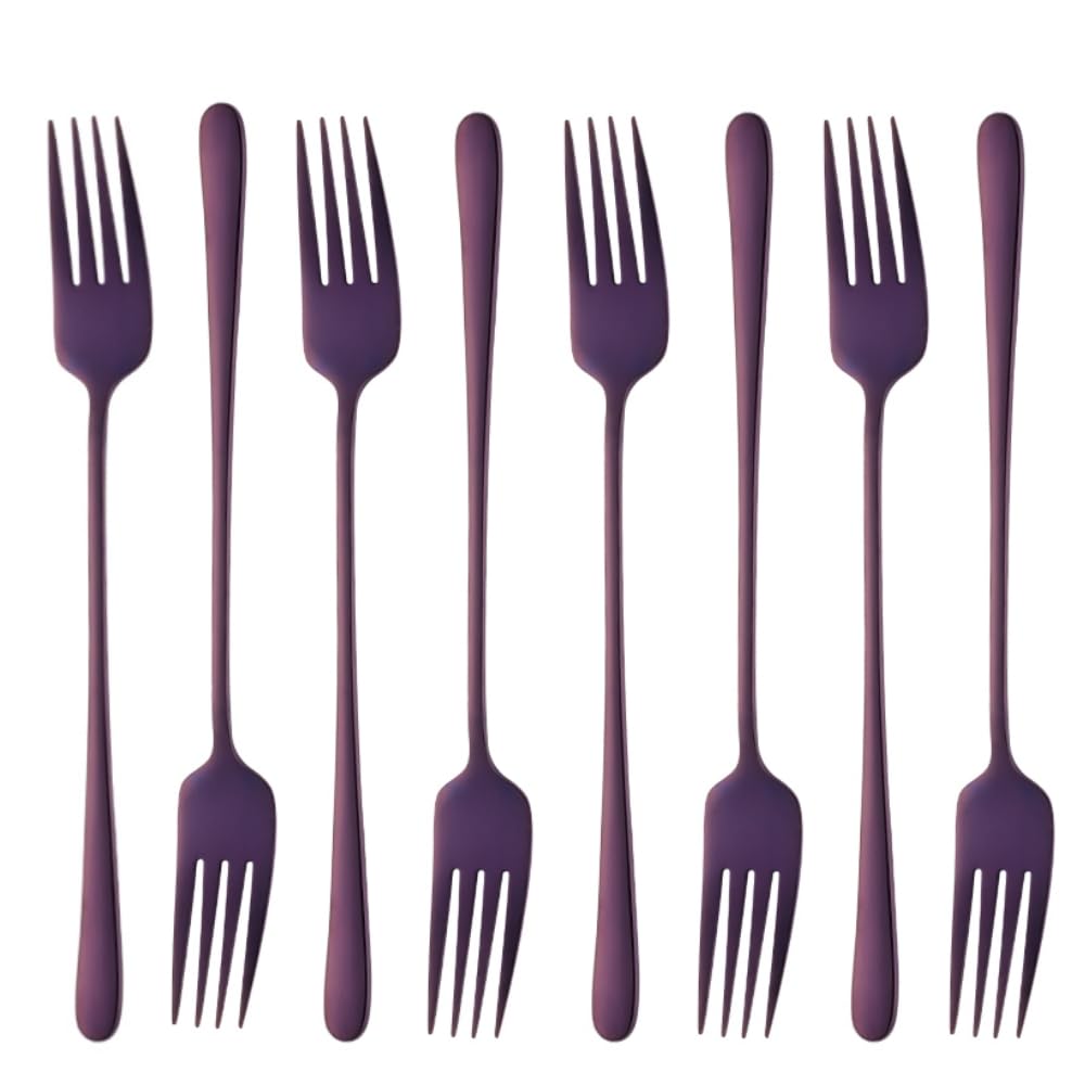 Stainless Steel Salad Forks - Set of 8 -11
