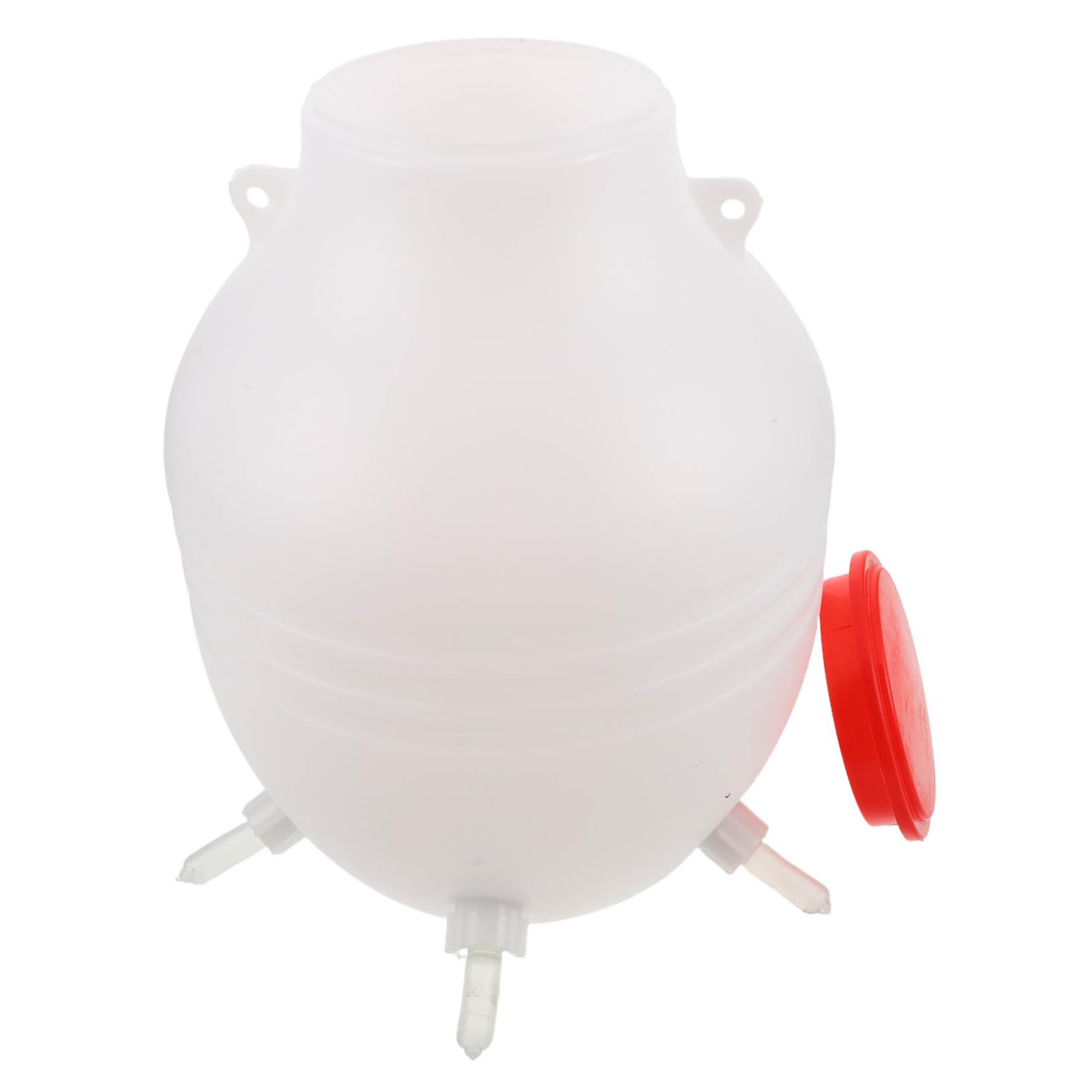 Fütterungsflasche für Lämmer und Ziegen, 1 Stück Kunststoff Weiß