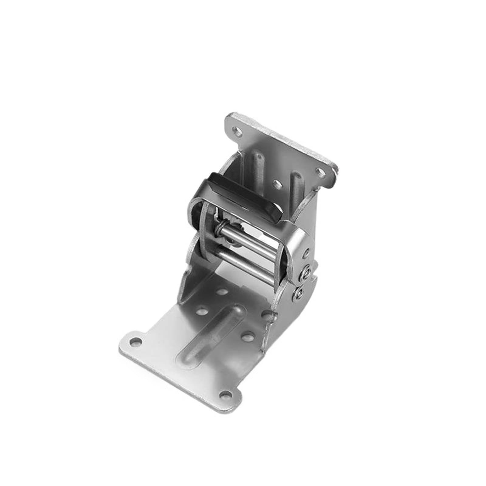 Kdhcvkz Silver Folding Hinge 1Pcs 180 Degree Folding Hinge(Silver Folding Hinge)
