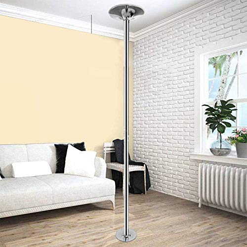 vinmax Removable Dancing Pole Kit, Height Adjustable 45mm Professional Stripper Pole Dance Pole Kit for Beginner Fitness Home Exercise Gym Club Party Use (Shipping from USA)