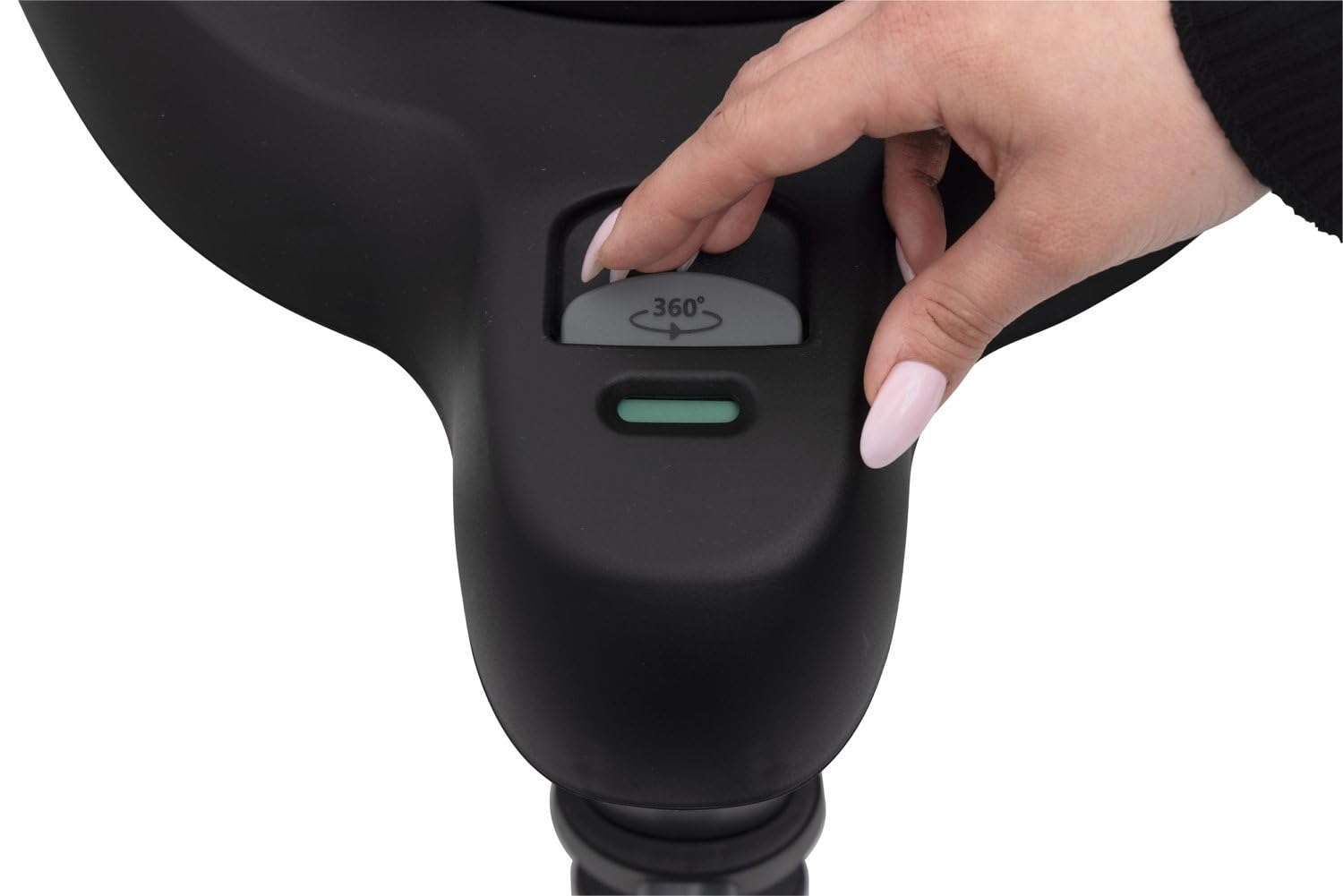 Chicco, Full 360 i-Size, Base per Seggiolino Auto Kory i-Size E Bi-Seat i-Size 0 Mesi - 4 Anni, Facile da Installare con Sistema Isofix e Gamba di Supporto, Rotazione 360°, Nera