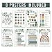8 Greenery Calming Corner Classroom Posters Preschool Classroom Decorations - Calm Down Corner Classroom Decorations For Preschool Teachers, Feelings Chart For Kids Educational Posters For Classroom
