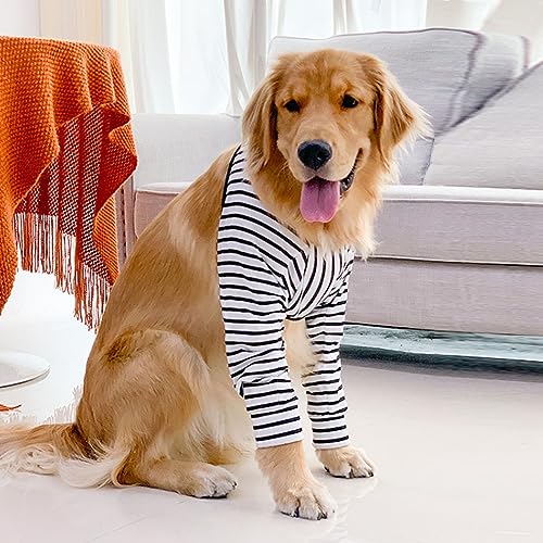 Image of Zerodis Dog Front Legs Recovery Sleeve,Dog Front Legs Recovery Suit After Surgery Dog Elbow Protector Cone Collar Alternative to Stop Licking Leg Wounds (XL)