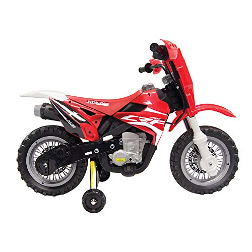 Honda CRF250R Dirt Bike 6V Red - Thumbnail 5