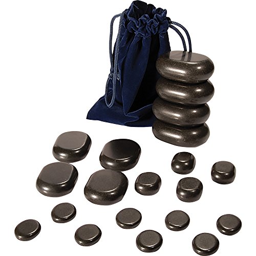 ForPro Basalt Massage Stones, 20 Count