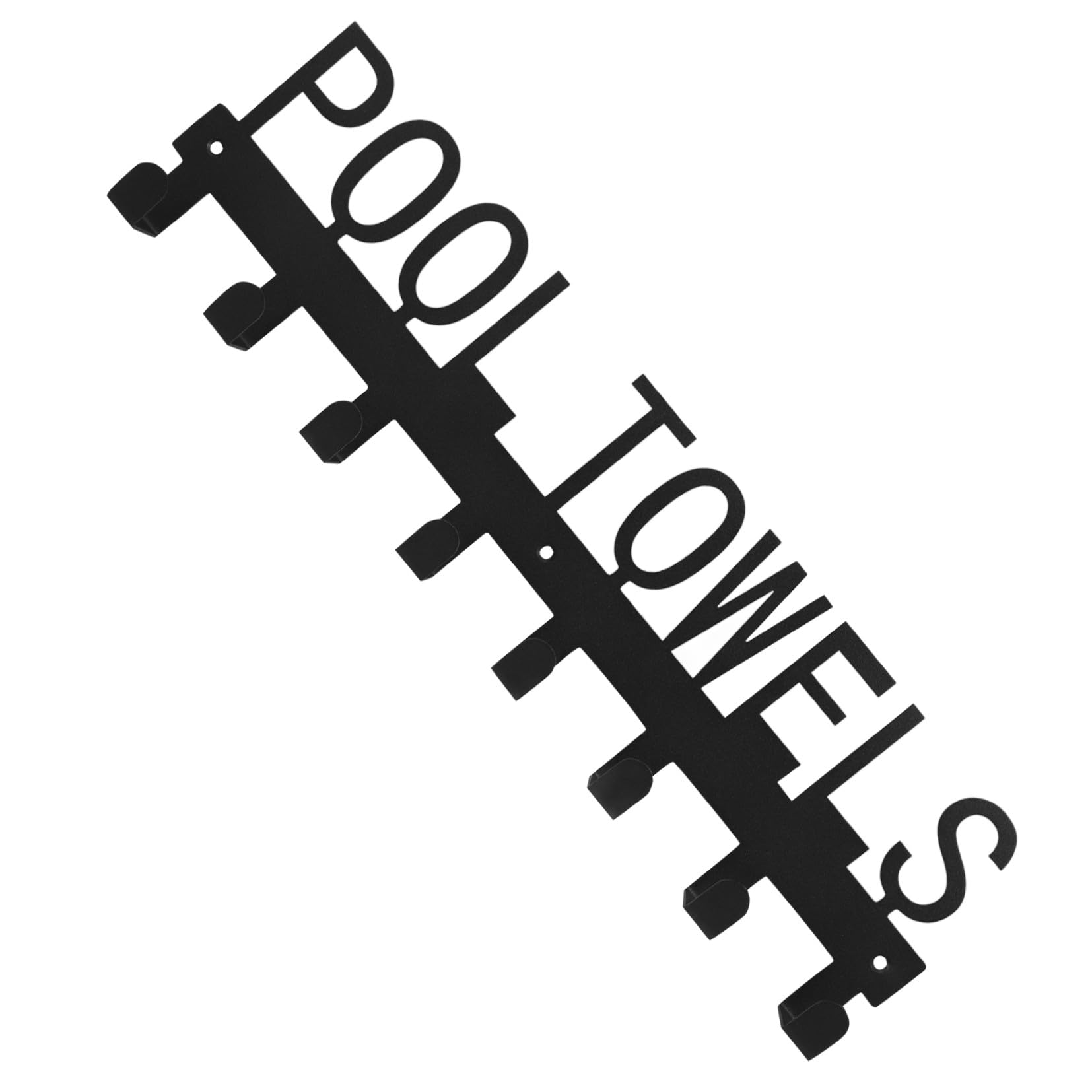 Perchero para toallas en baño y dormitorio organizador de ropa elegante SOLUSTRE