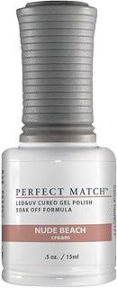 LeChat Perfect Match Gel Polish, Nude Beach, 0.5 Ounce (PMS177)