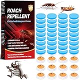 Cockroach Gel Bait, 48 PCS Roaches Repellent Effective Cockroaches Control, Cockroach Trap Indoor Home Infestation Solution, Fast Acting, Long Lasting, Get Rid of Roaches for House Kitchen