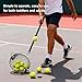 VBESTLIFE Balls Hoppers, Golf Ball Telescopic Tennis Picker Upper Machine, No Bending Over Quick Rolling Picker for Apples, Oranges, Pears