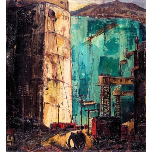 Impression giclée Karlis Padegs Le port 61x81 cm ARTICULOZY