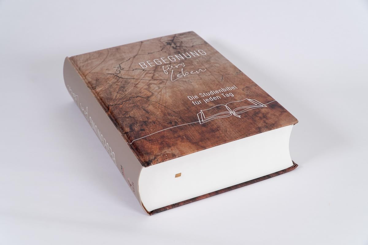 Begegnung fürs Leben, Motiv "Buch": Die Studienbibel für jeden Tag (Neues Leben. Die Bibel)