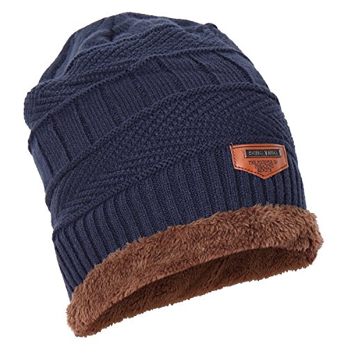 Image of iSWEVEN Fashionable Woolen Beanie Cap for Men- (4014, Free Size)