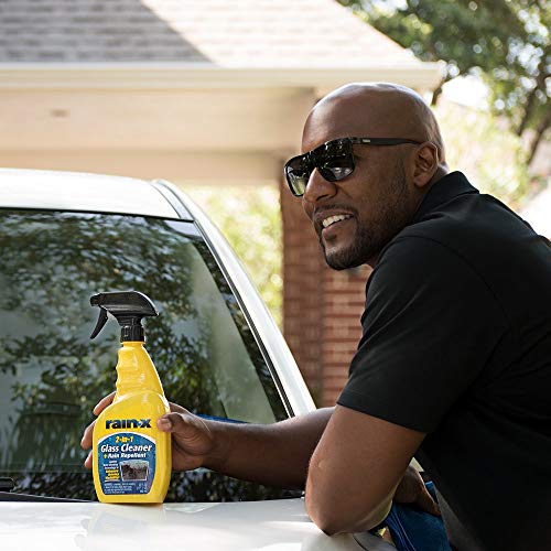 Image of Rain-X 5071268-4PK Glass Cleaner + Rain Repellent, 23 oz. (Pack of 4)
