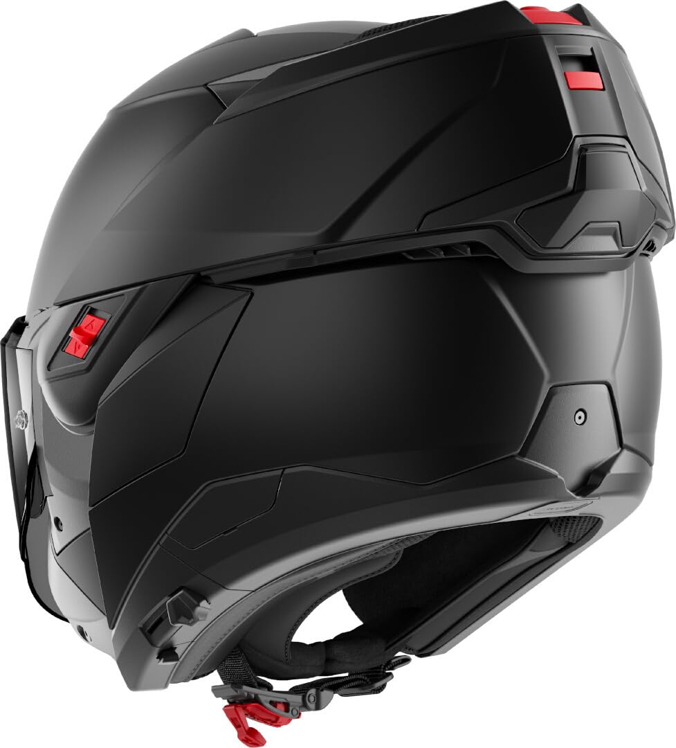 SHARK, Casque Moto Modulable OXO Dark Shadow Black Mat KMA