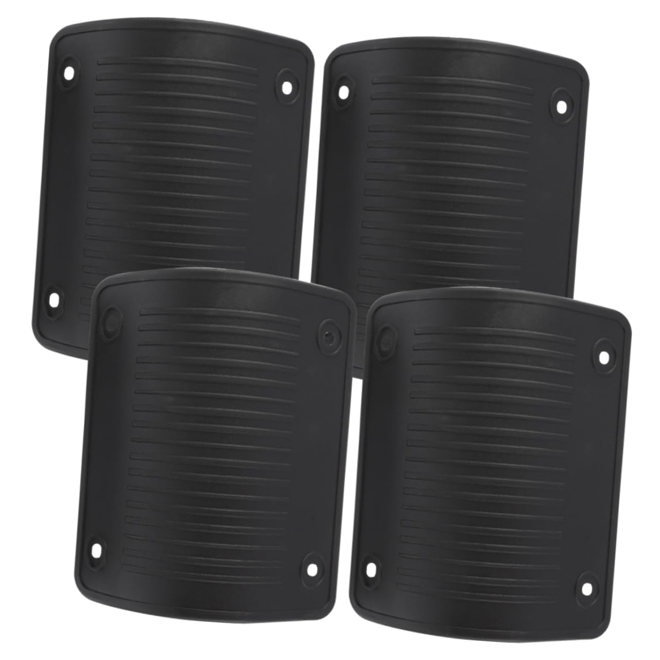 Generic Anti-Collision Luggage Corner Luggage Corner Protector 4pcs Travel Suitcase Guard Box Backpack Plastic Drawer Box Suitcase Corner Guard Plastic Luggage Protector, 13X11X3.5CM, Black