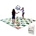 Garden Games Großes Schlangen und Leitern-Spiel, Kunststoffmatte, 3 x 3 m