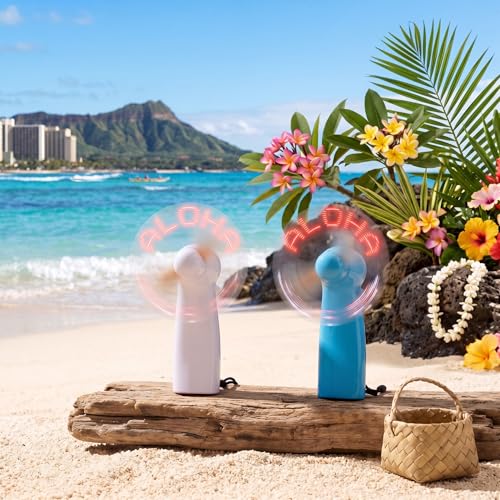 Éventail portable LED contre la chaleur en voyage d'été - 5