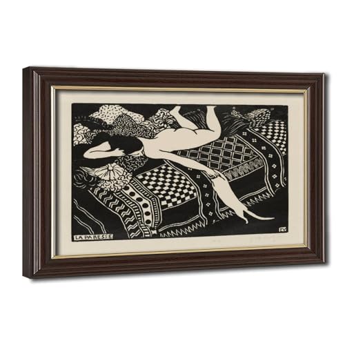 Felix Vallotton La Paresse affiche toile 40x61 cm pour salon moderne