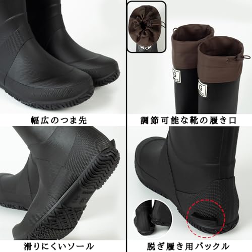 MISIKEKE レインブーツ の商品画像 1