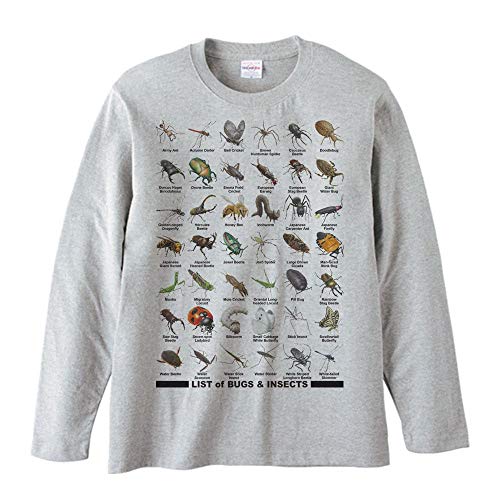 エムワイディエス(MYDS) 虫のリスト/長袖Tシャツ/杢グレー/メンズS
