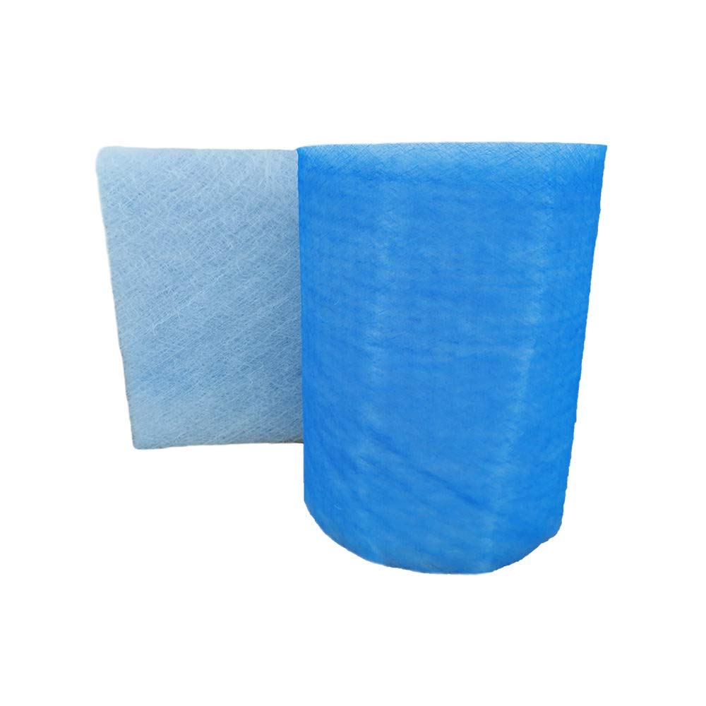 24"x 100 ft Paint Spray Booth Floor Filter Fiberglass Paint Arrestor Roll (Blue)