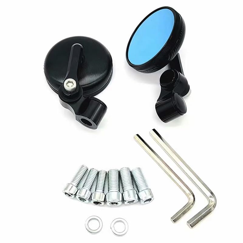 Retrovisores moto universal de 8mm 10mm para Kawasaki Z750 Ninja