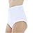 Wearever Women\'s Cotton Comfort Incontinence Panties for Bladder Control with Regular Absorbency - Reusable & Washable Leak Proof Underwear 150 ml (Pack of 3) (White) (2X) (Fits Hip Sizes: 45-48)
