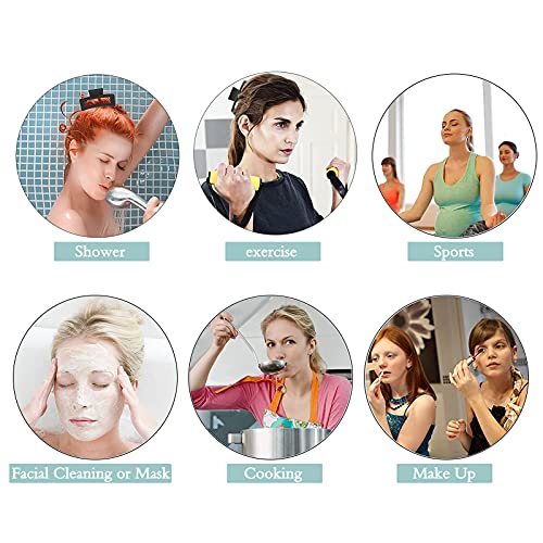 Unaone 4 Pcs Hair Claw Clips For Women, 3.5 Inch Matte Big Claw Clips Strong Hold Non-Slip Barrettes Rectangular Hair Clips For Long Thin Thick Hair #TOP6