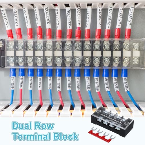 Borniers à double rangée 600V 25A isolés pour éviter les courts-circuits - 5