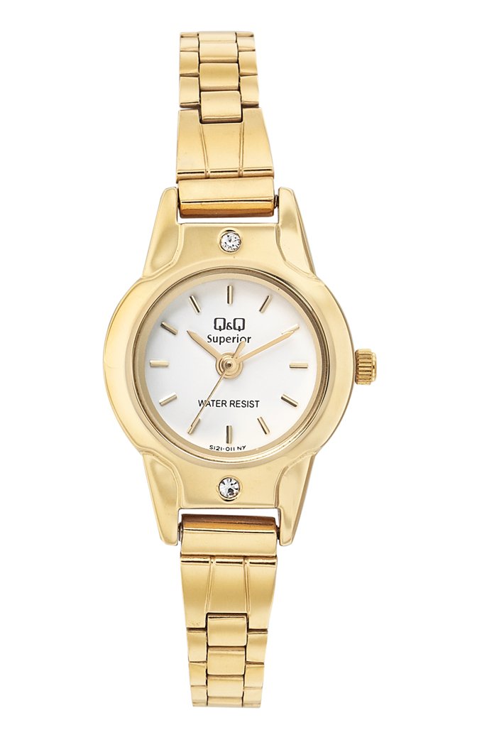 Q&Q Samurai Analog White Dial Womens Watch - S121-011NY (B00DYNKAOQ) Amazon Price History, Amazon Price Tracker