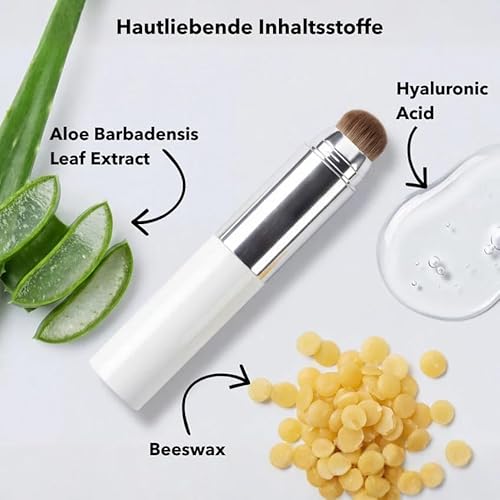Faccelove Foundation Stick mit LSF 15, Color Changing Foundation, Anti-Aging Pflege, Automatische Farbanpassung, Natürlicher Glow & Schwereloses Gefühl, Lang Anhaltender für Alle Hauttypen