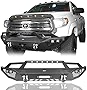 Hooke Road Tundra Front Bumper Steel Winch Bumper Compatible with Toyota Tundra 2014 2015 2016 2017 2018 2019 2020 2021