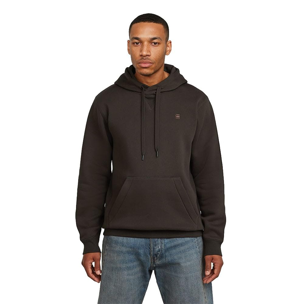 G-STAR Herren Premium Core Hoodie Sweater, Braun (Ganache D16121-C235-G652), L