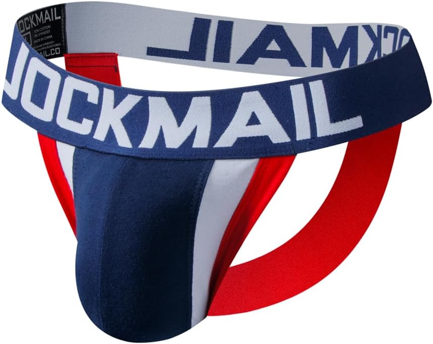Mens Jockstrap Underwear Wide Belt Athletic Supporter Mens Thongs Sport Underwear Jock Strap
