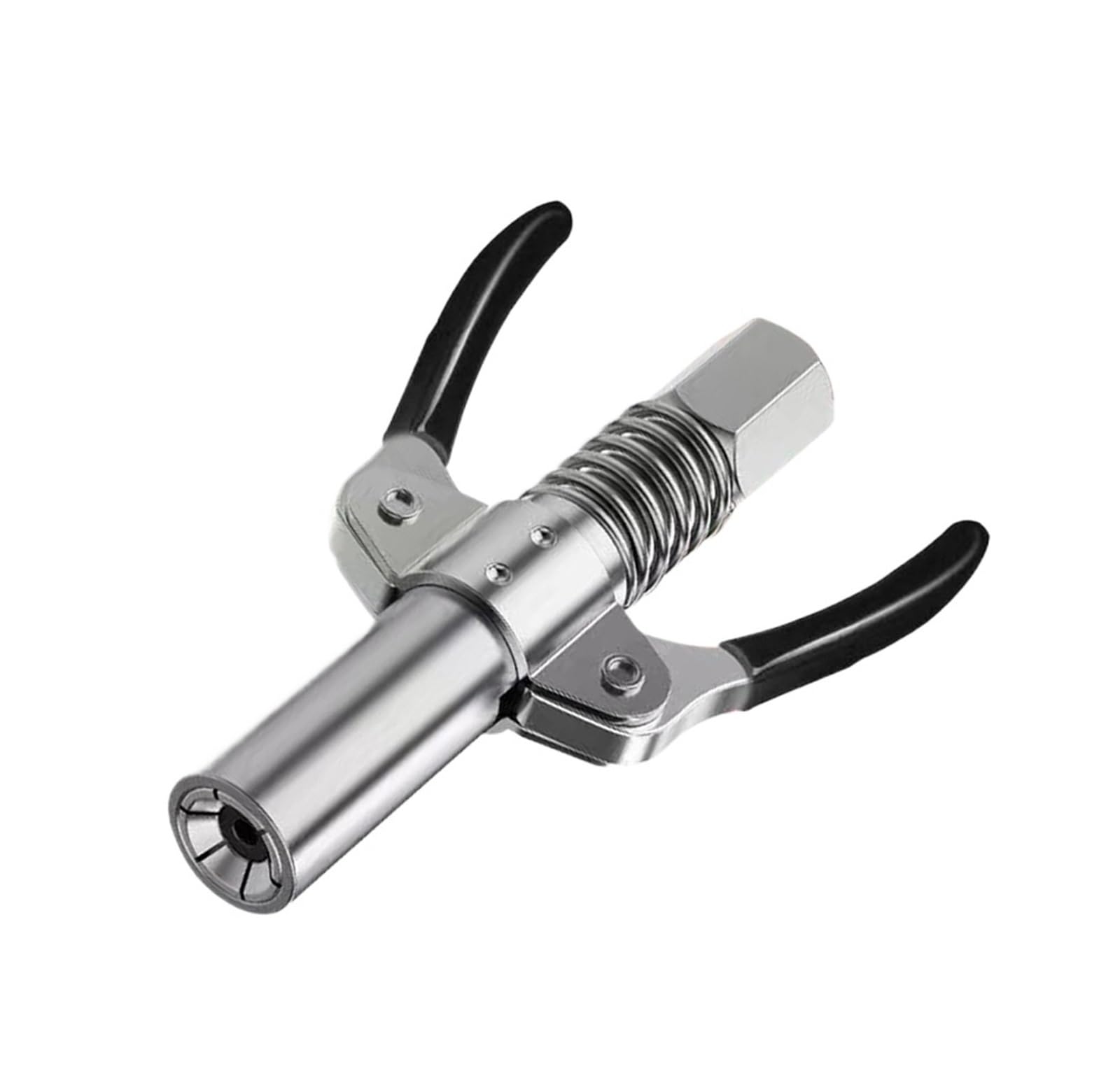 LYMFE Grease Gun,Heavy-Duty Handle Grease Gun Grease Gun Grease Coupler Lube Quick Release Coupling End High-Pressure Oil Injection Nozzle (Color : A Type)