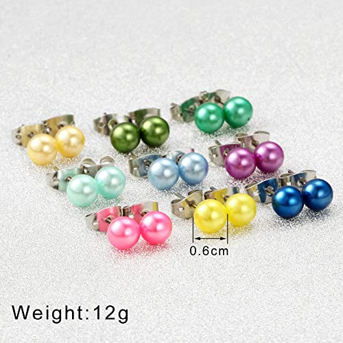 Image of Shining Diva Fashion Stylish Combo Metal Earrings for Women and Girls