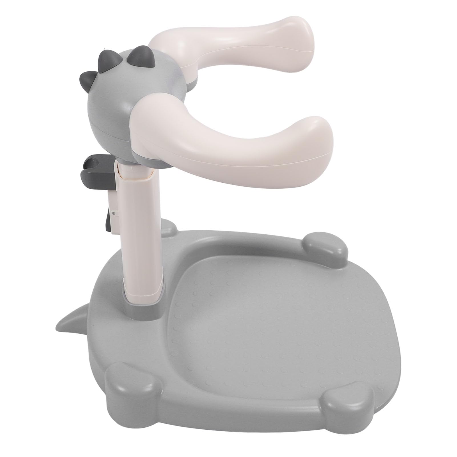 Baby Hug Bath Tower, Non Slip Toddler Shower Stand Wsparcie, kąpiel krzesła do kąpieli, ręce matki, łatwa konfiguracja (Gray)