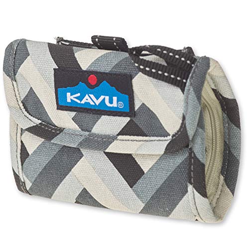 KAVU Wally Trifold Wallet with Coin Pocket and Key Ring