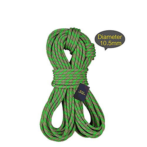 Paracord,Kletterseil,Climbing Rope Klettern Dynamisches Seil im Freien Wandern 9,8mm 10.5mm Durchmesser Power Seil Hohe Festigkeit Kabel Lanyard Safety Seil Survival Seil