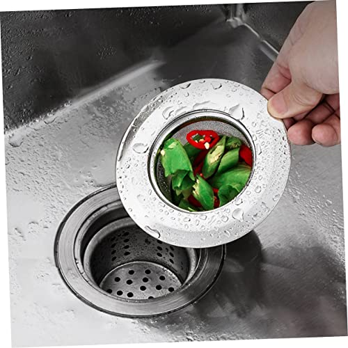 Set de 2 coladores de malla para fregadero de acero inoxidable miniatura 7