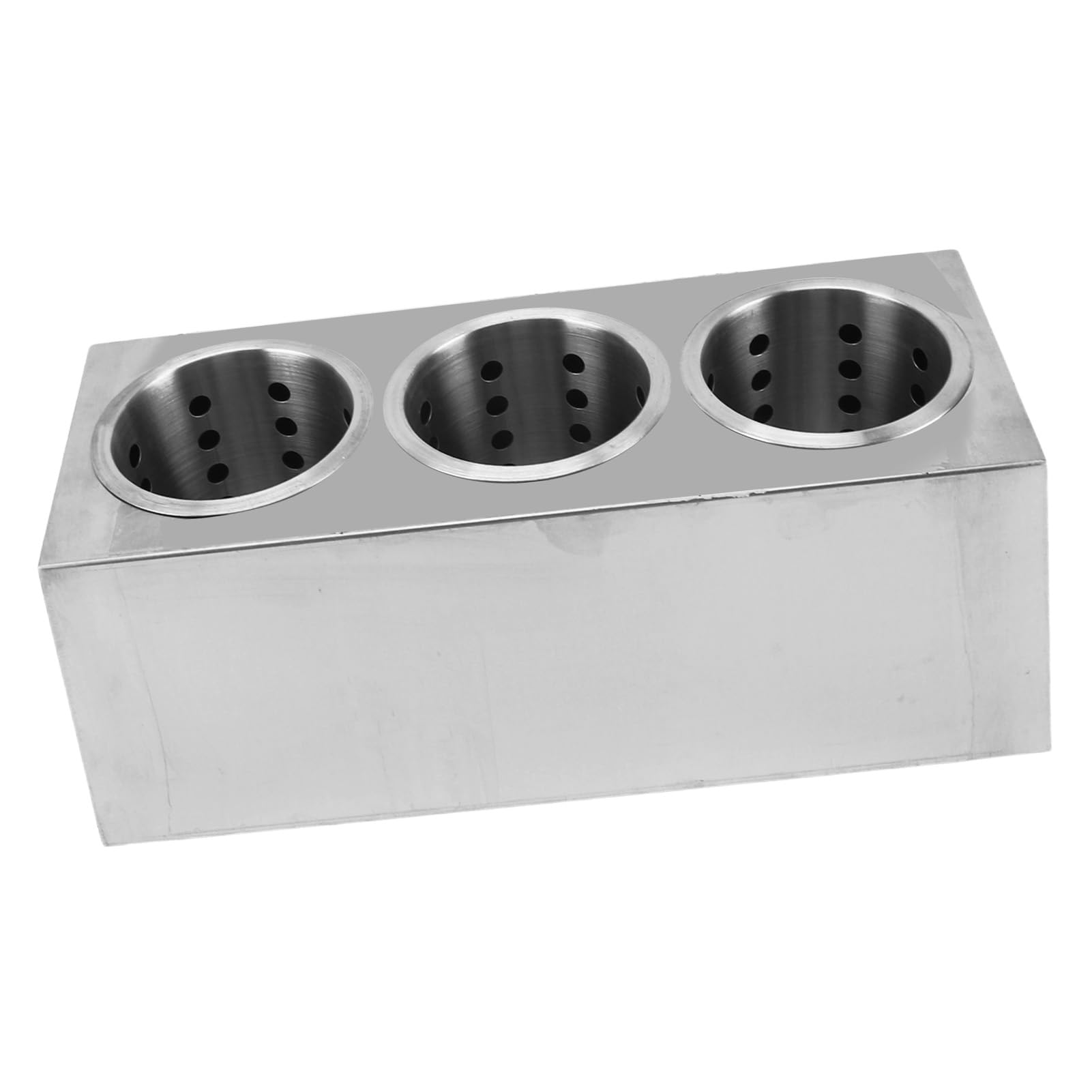 VGEBY Porta Utensilios de Acero Inoxidable, Base Antideslizante (Three