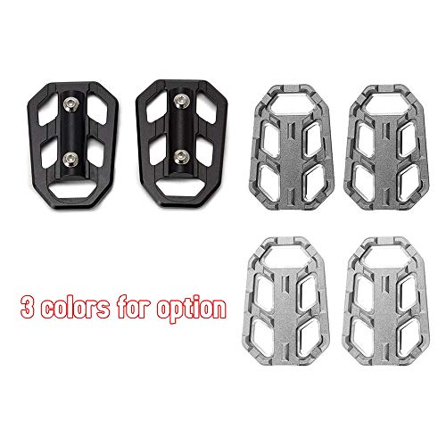 Sangmei Pegadores de pé para motocicleta tarugo dianteiro largo Pedais de descanso de pedais compatí