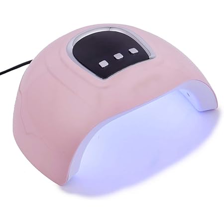 Amazon.com: Tfscloin Lámpara de uñas UV LED 54W, 18 luces LED de secado  rápido de gel para secado de uñas con sensor automático pantalla LCD,  herramientas profesionales de arte de uñas cargador