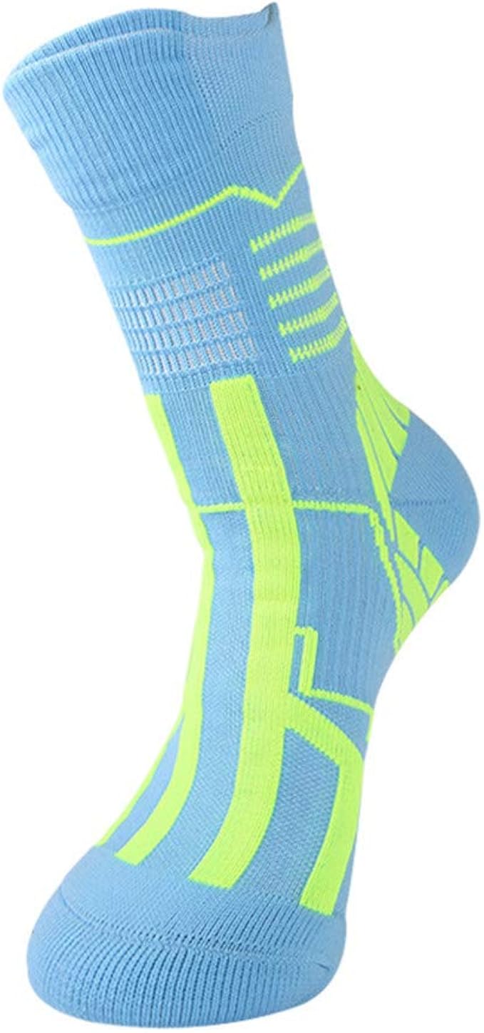 Vihir Calzini da donna e da uomo, invernali, antiscivolo, pantofole, calzini spessi, calzini morbidi con tappezzeria, caldi, calzini invernali di Natale, regalo 1 paio, bianco, 38/42.5 EU