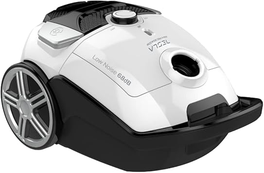 TESLA Aspirador BG400W con Bolsa, 700W, Depósito 3L, Filtro HEPA Lavable, Radio de Trabajo de 10m, Blanco5