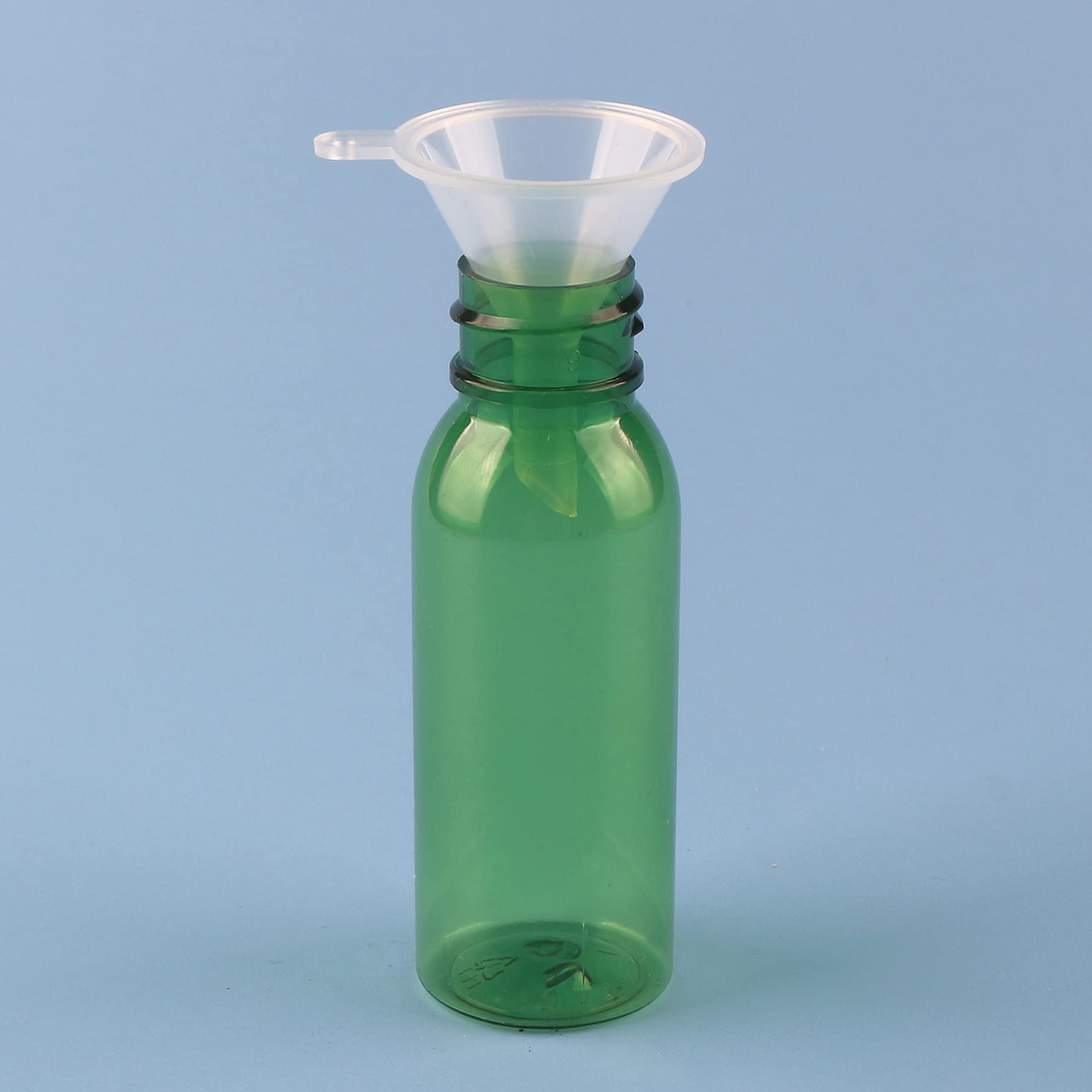 96 Stück Leer Kunststoff 30ml Grün Sprühflasche Klein mit Weiß Feinen Nebel Sprühpumpe, Zerstäuber Pumpflasche Parfumzerstäuber Reiseflaschen Set für Wasser Alkohol